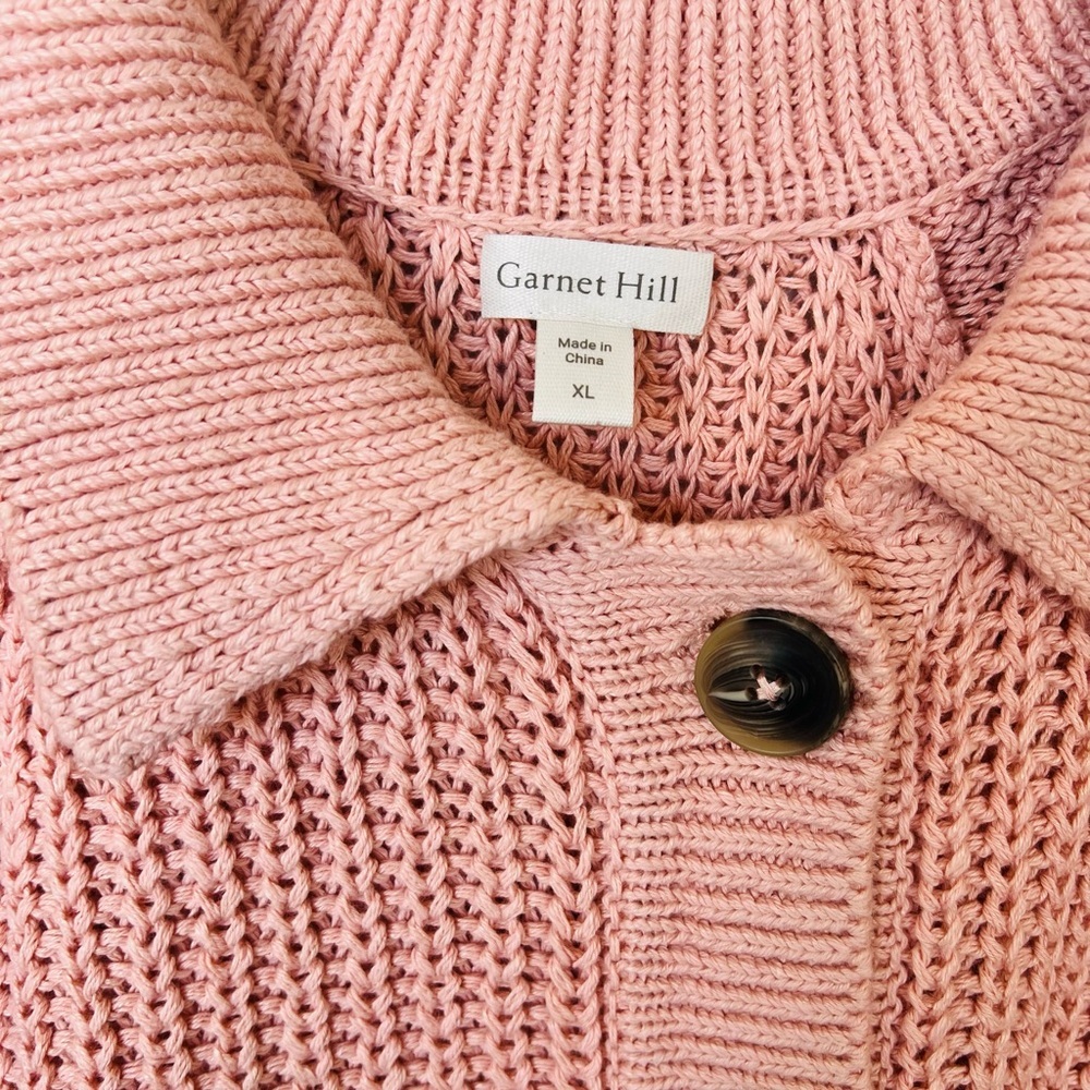 Garnet Hill Maren Linen & Organic
Cotton Cardigan - Picture 5 of 7
